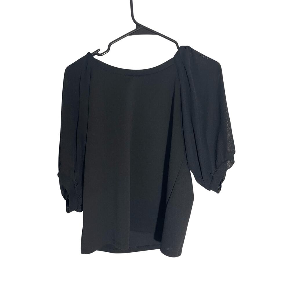 NWT Short Sleeve Mesh XS Banana Republic Top Grunge Emo Whimsy Goth Corporate